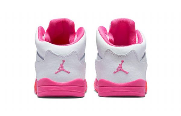 Nike Air Jordan 5 Retro Td Sko Barn Pinksicle