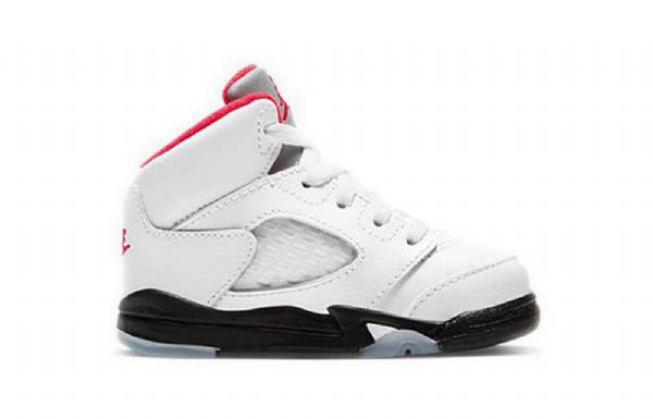 Nike Air Jordan 5 Retro Td Sko Barn Rød