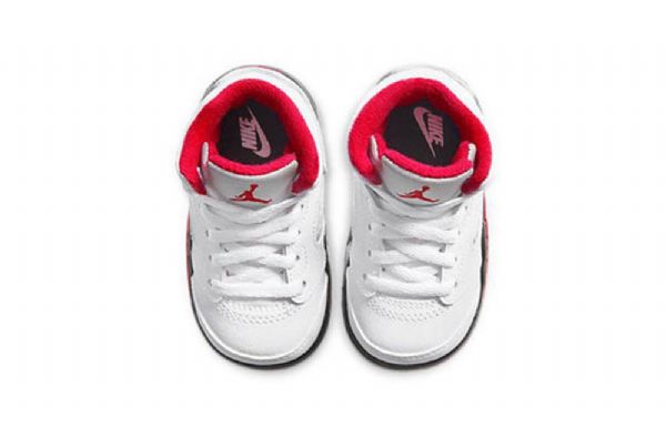 Nike Air Jordan 5 Retro Td Sko Barn Rød