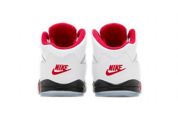 Nike Air Jordan 5 Retro Td Sko Barn Rød