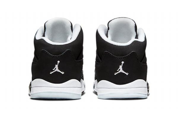 Nike Air Jordan 5 Retro Td Sko Barn Svarte