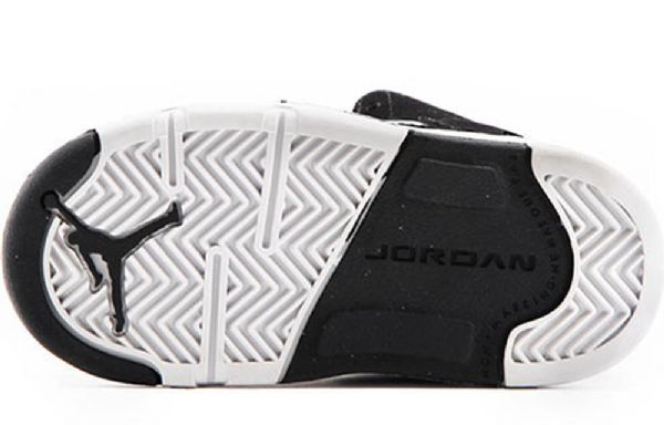 Nike Air Jordan 5 Retro Td Sko Barn Svarte