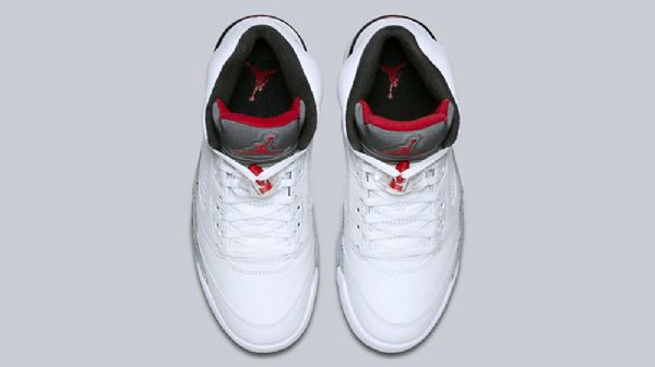 Nike Air Jordan 5 Sko Herre Hvite