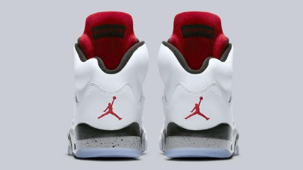 Nike Air Jordan 5 Sko Herre Hvite
