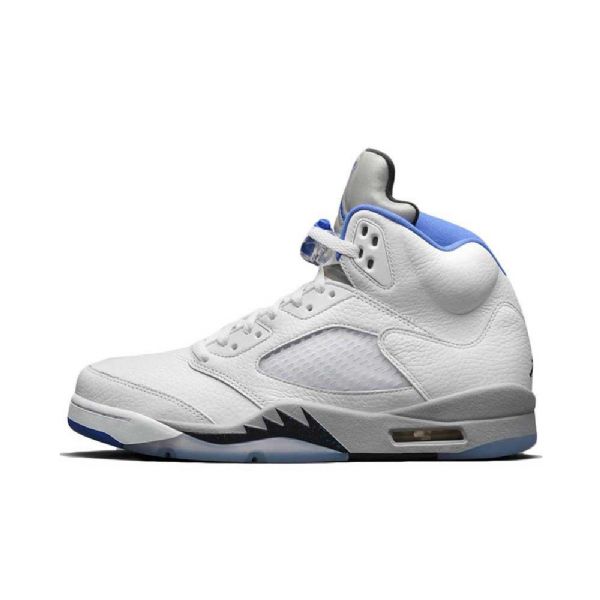 Nike Air Jordan 5 Stealth 2.0 Hyper Royal Sko Herre Grå