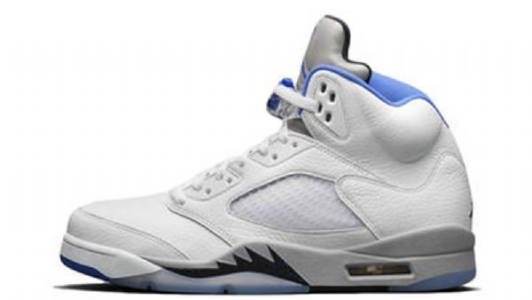 Nike Air Jordan 5 Stealth 2.0 Hyper Royal Sko Herre Grå