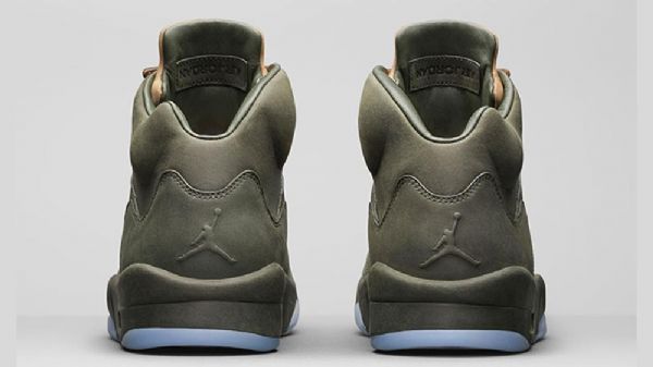 Nike Air Jordan 5 Take Flight Sko Herre Armygreen