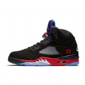 Nike Air Jordan 5 Top 3 Sko Herre Svarte