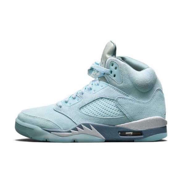 Nike Air Jordan 5bird Sko Herre Blå