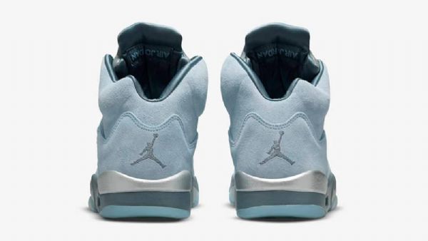 Nike Air Jordan 5bird Sko Herre Blå