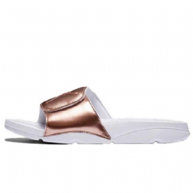 Nike Air Jordan Hydro 5 Pinnacle Bronze Slides Sko Herre Sølv