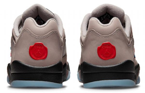 Nike Paris Saint-germain X Air Jordan 5 Retro Low Tops Basketball Shoes Herre Brune