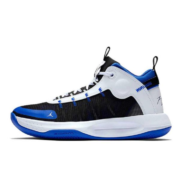 Nike Air Jordan Jumpman 2020 Racer Sko Herre Blå Svarte Hvite