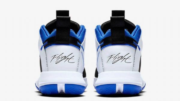 Nike Air Jordan Jumpman 2020 Racer Sko Herre Blå Svarte Hvite