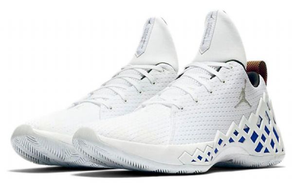 Nike Air Jordan Jumpman Diamond Low Tops Joggesko Dame Hvite