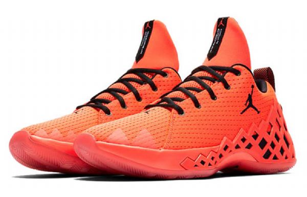 Nike Air Jordan Jumpman Diamond Low Tops Joggesko Dame Oransje
