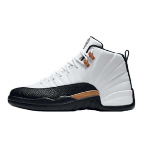 Nike Air Jordan 12 Chinese New Year Sko Herre Hvite Svarte