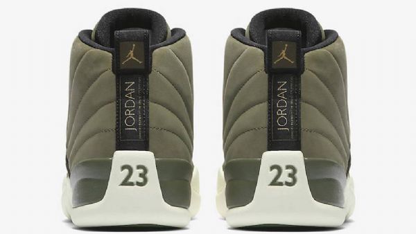 Nike Air Jordan 12 Chris Paul Class Of 2003 Sko Herre Olivengrønne