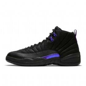 Nike Air Jordan 12 Concord Sko Herre Svarte