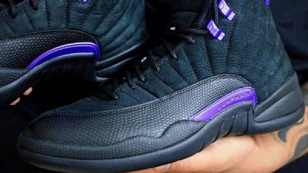 Nike Air Jordan 12 Concord Sko Herre Svarte