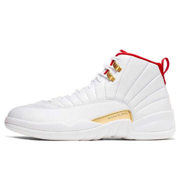 Nike Air Jordan 12 Fiba Sko Herre Hvite