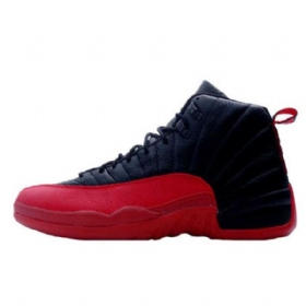 Nike Air Jordan 12 Flu Game Sko Herre Marineblå Rød