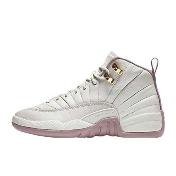 Nike Air Jordan 12 Gg Plum Fog Heiress Sko Herre Khaki