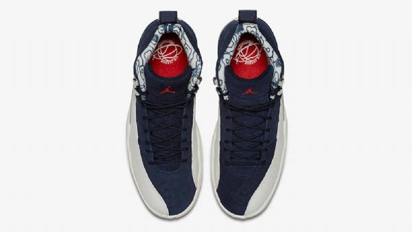 Nike Air Jordan 12 International Flight Sko Herre Marineblå