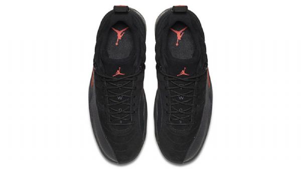 Nike Air Jordan 12 Low Tops Max Sko Herre Svarte Oransje
