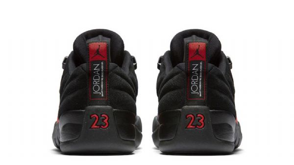 Nike Air Jordan 12 Low Tops Max Sko Herre Svarte Oransje