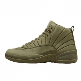 Nike Air Jordan 12 Psny Milan Sko Herre Armygreen
