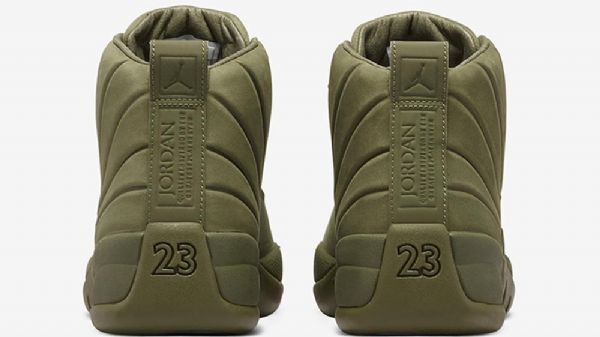 Nike Air Jordan 12 Psny Milan Sko Herre Armygreen