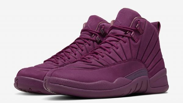 Nike Air Jordan 12 Psny Sko Herre Burgunder