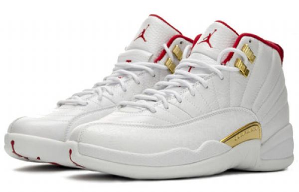 Nike Air Jordan 12 Retro Basketball Shoes Herre Grå
