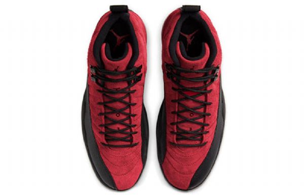 Nike Air Jordan 12 Retro Basketball Shoes Herre Rød Svarte