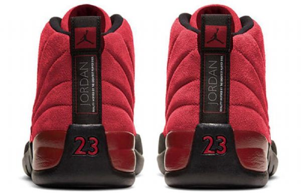 Nike Air Jordan 12 Retro Basketball Shoes Herre Rød Svarte