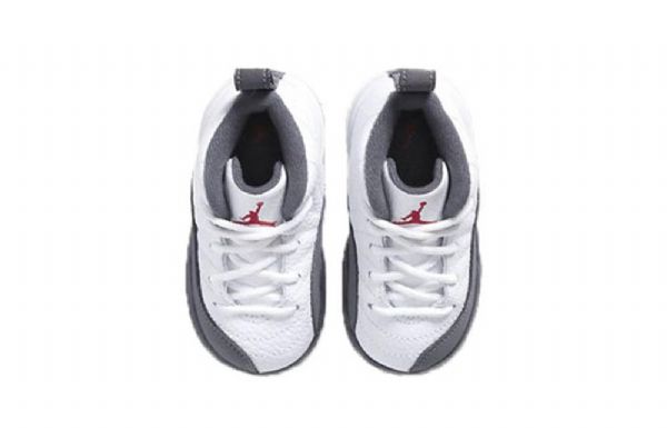 Nike Air Jordan 12 Retro Bt Basketball Shoes Barn Mørke Grå