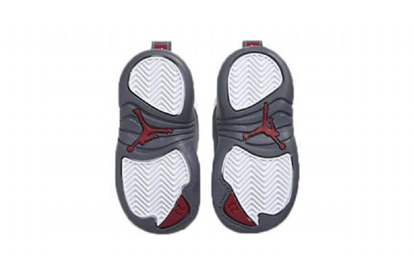 Nike Air Jordan 12 Retro Bt Basketball Shoes Barn Mørke Grå