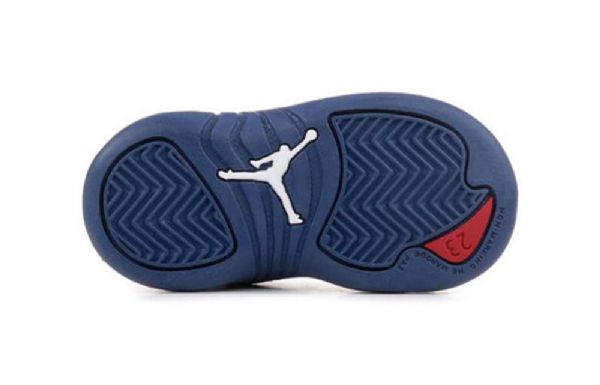 Nike Air Jordan 12 Retro Bt Joggesko Barn Blå