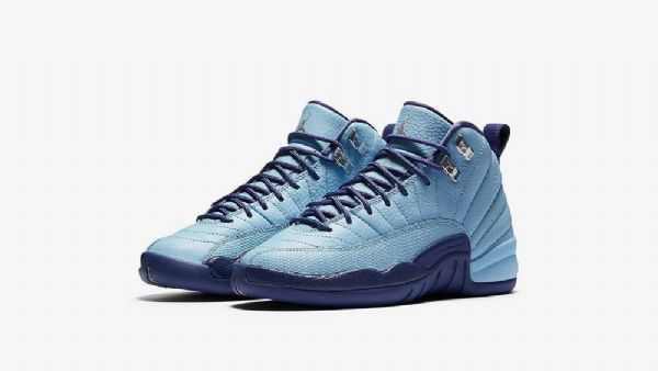 Nike Air Jordan 12 Retro Gg Sko Herre Blå