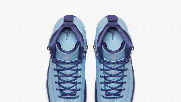 Nike Air Jordan 12 Retro Gg Sko Herre Blå