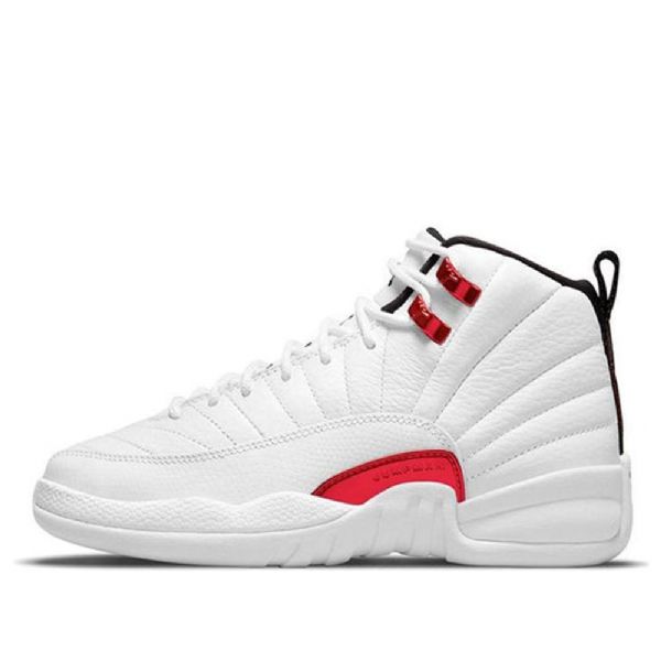 Nike Air Jordan 12 Retro Gs Basketsko Herre Hvite