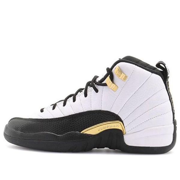 Nike Air Jordan 12 Retro Gs Basketsko Herre Hvite Svarte