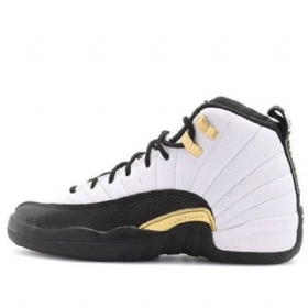 Nike Air Jordan 12 Retro Gs Basketsko Herre Hvite Svarte