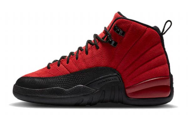 Nike Air Jordan 12 Retro Gs Basketsko Herre Rød Svarte