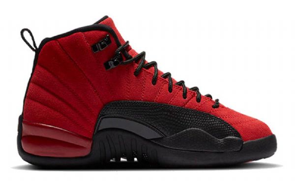 Nike Air Jordan 12 Retro Gs Basketsko Herre Rød Svarte