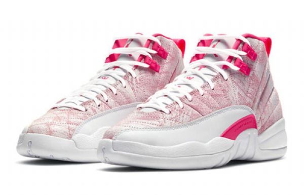 Nike Air Jordan 12 Retro Gs Basketsko Herre Rosa