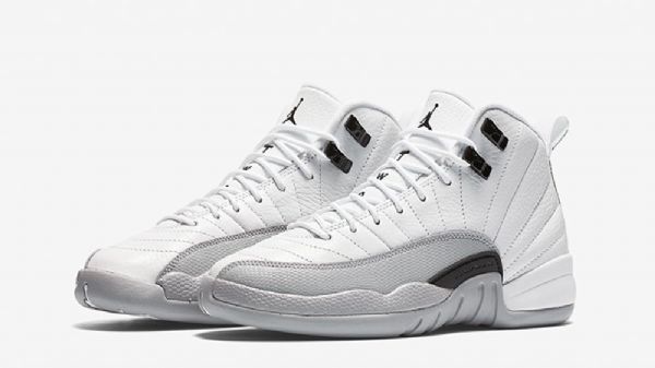 Nike Air Jordan 12 Retro Gs Sko Herre Grå