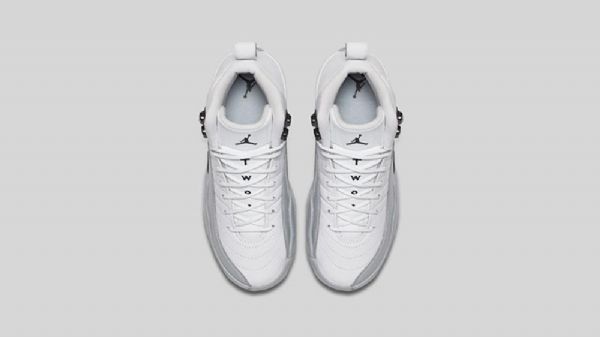 Nike Air Jordan 12 Retro Gs Sko Herre Grå