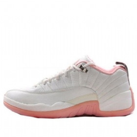 Nike Air Jordan 12 Retro Low Tops Basketball Shoes Dame Rosa